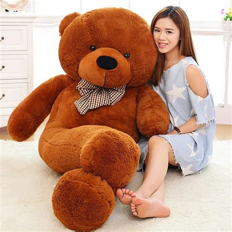 jumbo plush teddy bear|huge life size teddy bear.